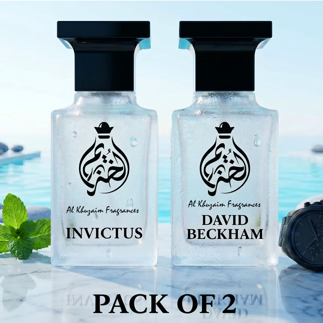 David Beckham + Invictus Combo Pack – Long Lasting Summer Perfumes for Men