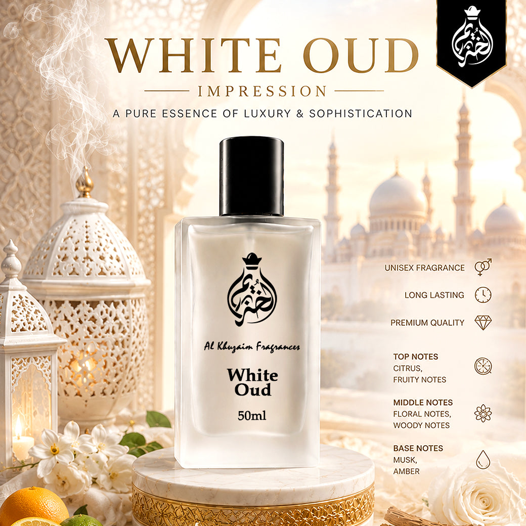 White Oud Best Impression | Premium Long Lasting Oud Perfume