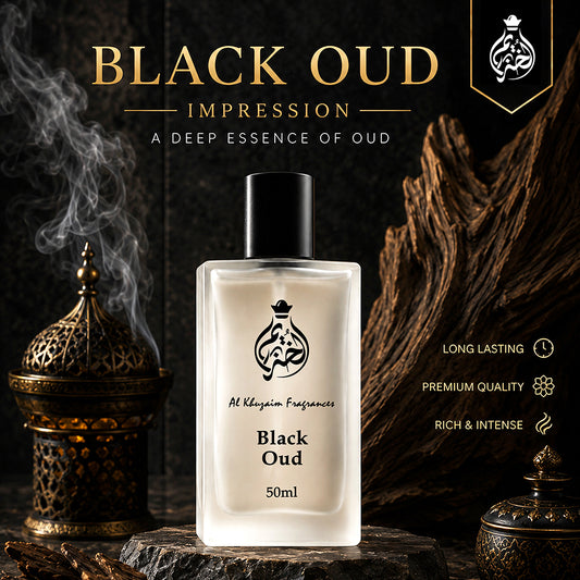 Black Oud Perfume – Extra De Parfum for Men | Al Khuzaim Fragrances